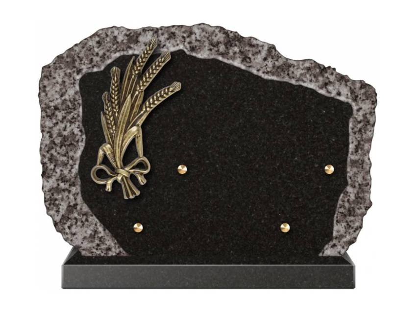 Plaque Granit artisanale romantique