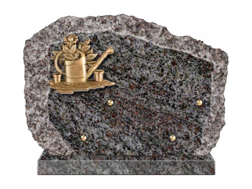 Plaque Granit artisanale romantique