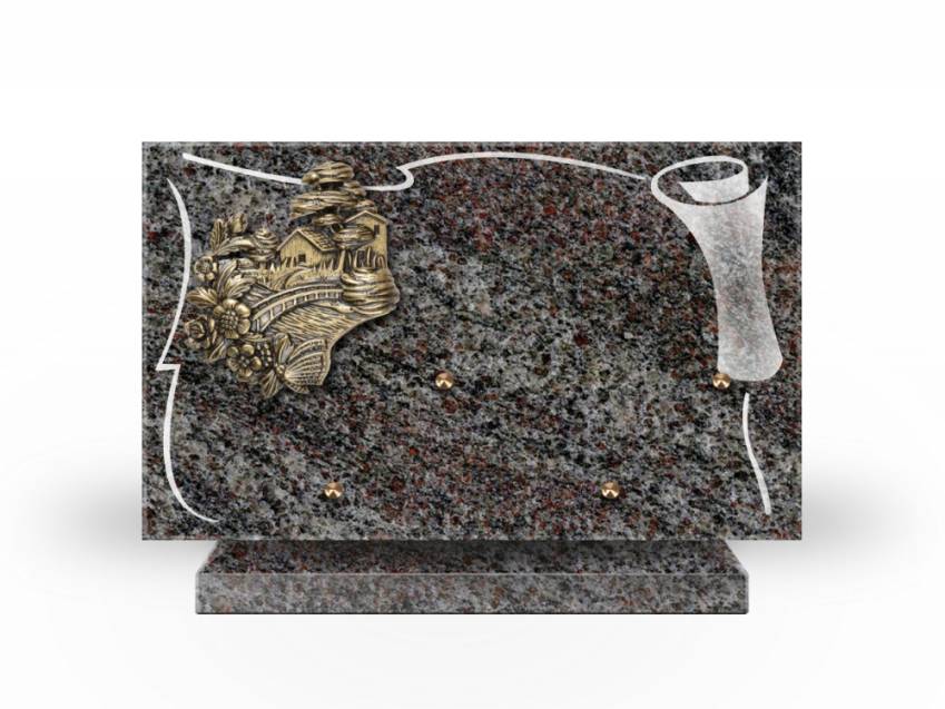 Granite Rectangle Ritual Plaque.