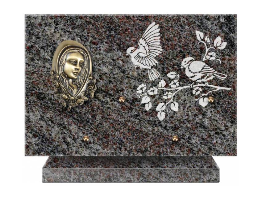 Granite Rectangle Ritual Plaque.