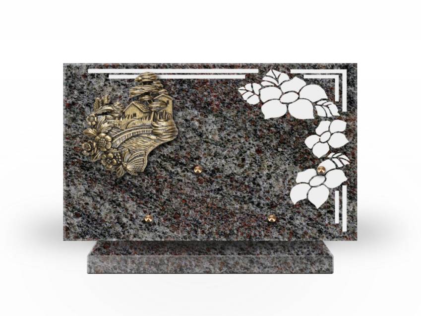 Granite Rectangle Ritual Plaque.