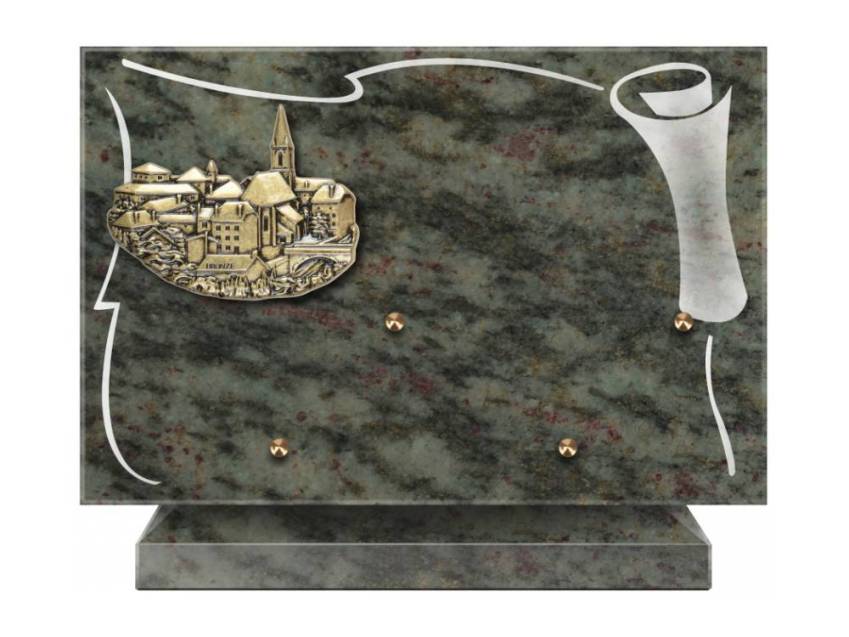 Granite Rectangle Ritual Plaque.