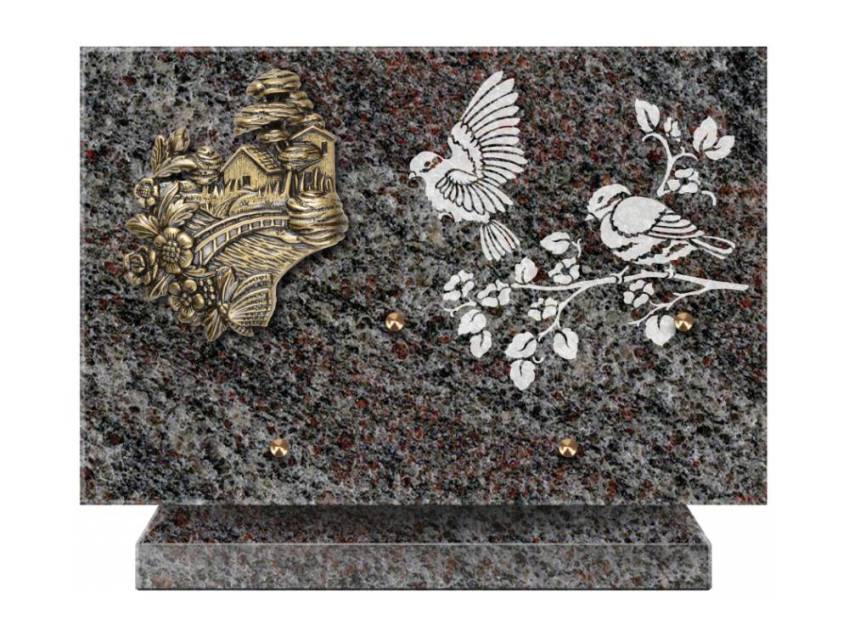 Granite Rectangle Ritual Plaque.