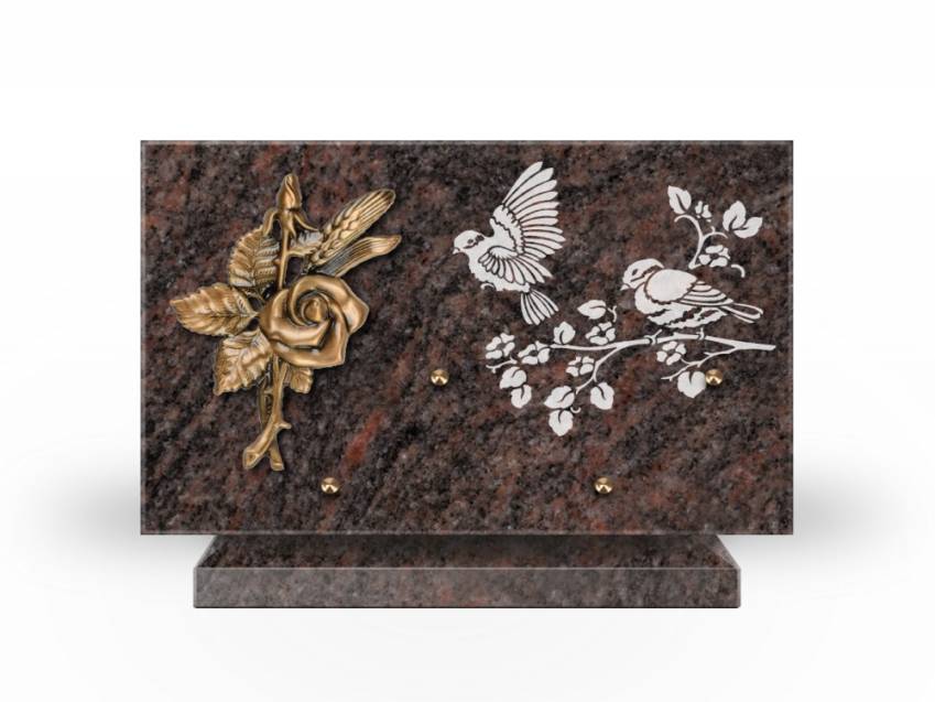 Granite Rectangle Ritual Plaque.