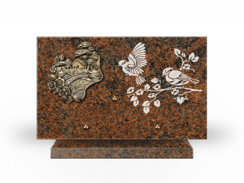 Plaque Granit Rectangle rituel