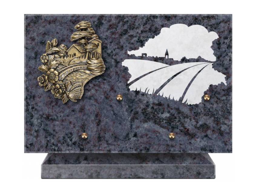 Granite Rectangle Ritual Plaque.