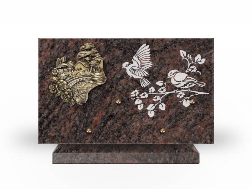 Granite Rectangle Ritual Plaque.