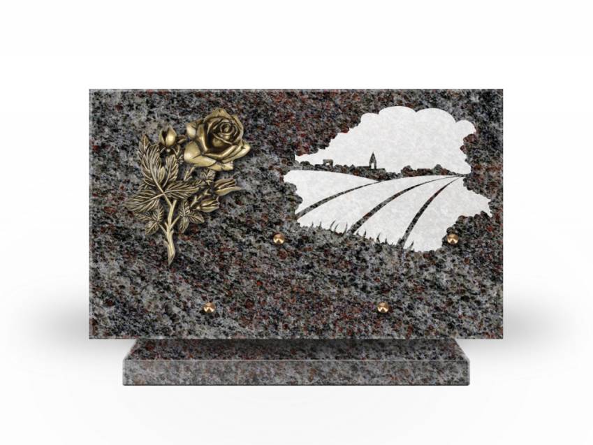 Plaque Granit Rectangle rituel