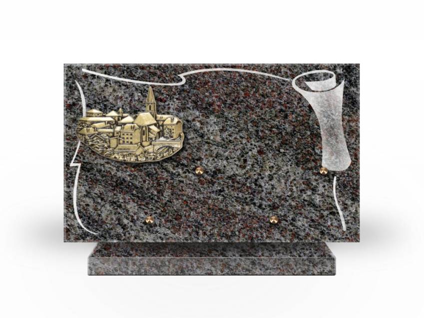 Plaque Granit Rectangle rituel