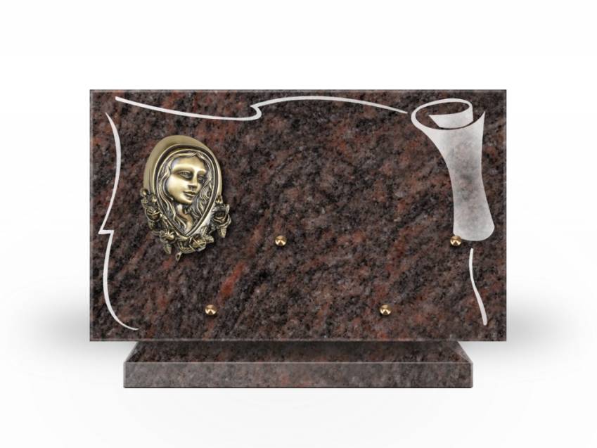 Granite Rectangle Ritual Plaque.