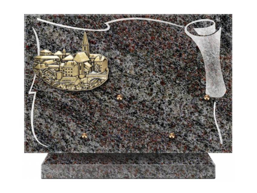 Granite Rectangle Ritual Plaque.