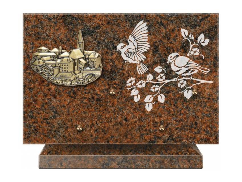 Plaque Granit Rectangle rituel