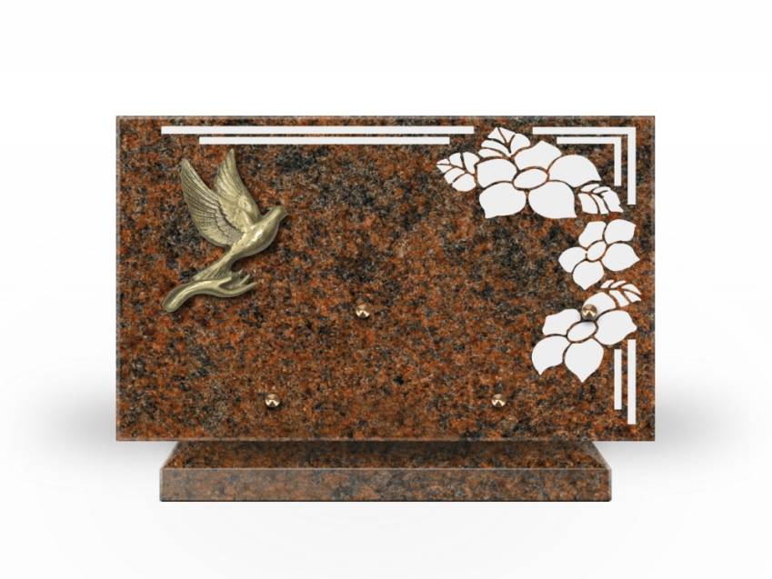 Granite Rectangle Ritual Plaque.