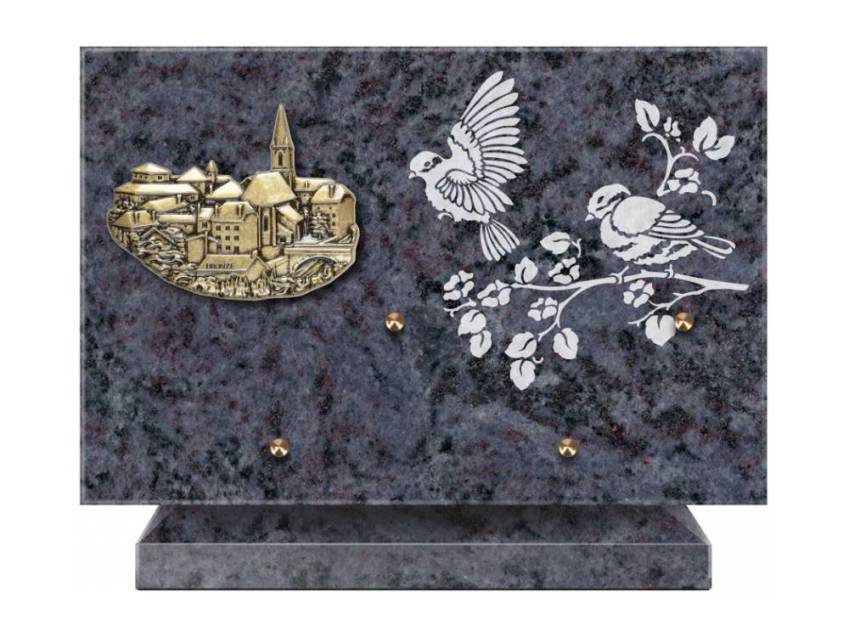 Granite Rectangle Ritual Plaque.