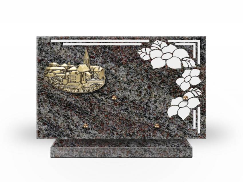 Plaque Granit Rectangle rituel