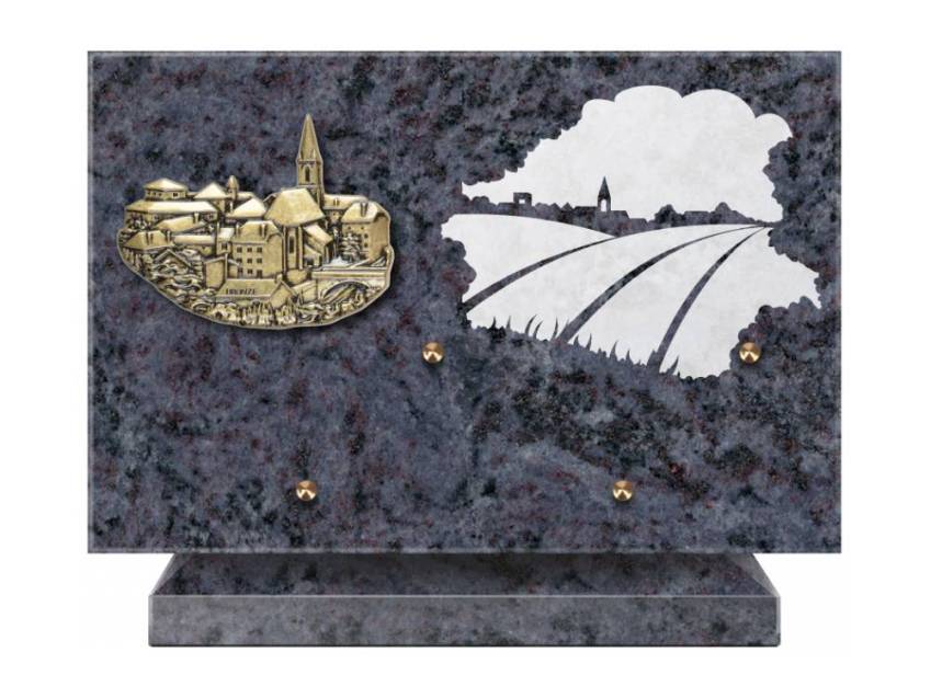 Plaque Granit Rectangle rituel