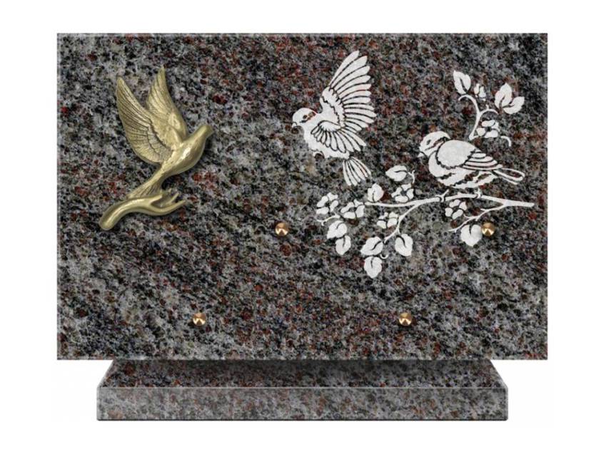 Granite Rectangle Ritual Plaque.