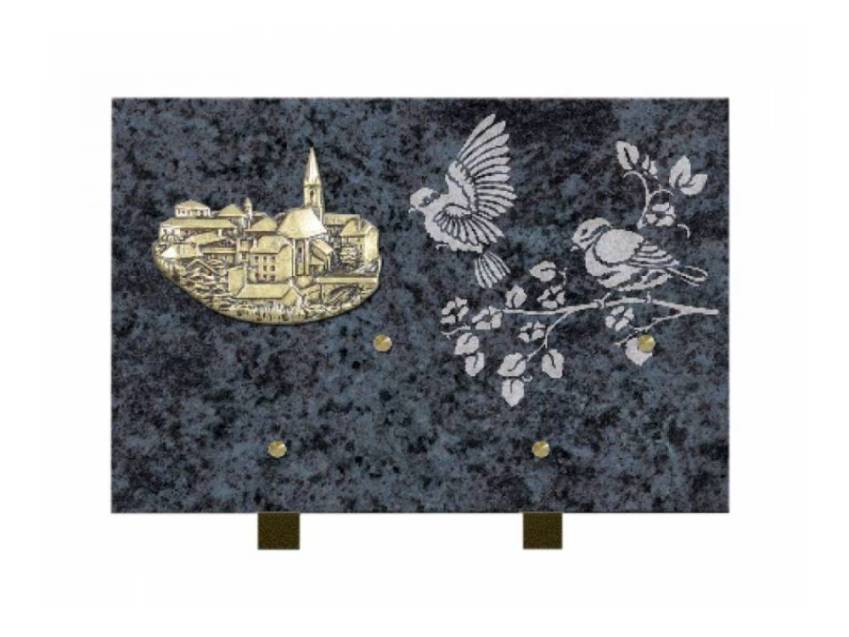 Granite Rectangle Ritual Plaque.