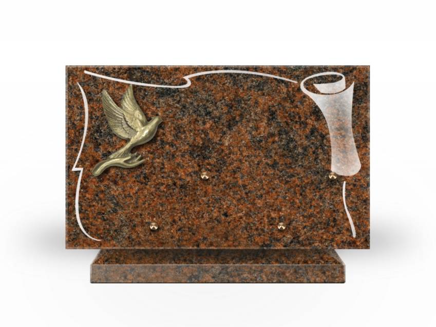 Granite Rectangle Ritual Plaque.