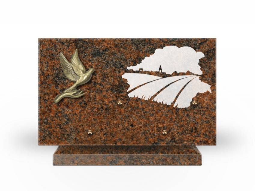 Plaque Granit Rectangle rituel