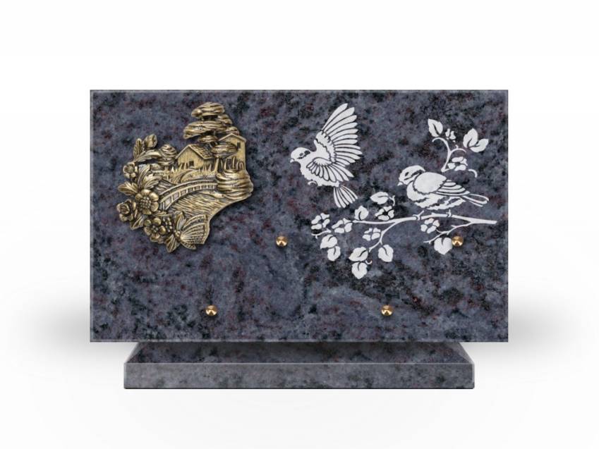 Plaque Granit Rectangle rituel