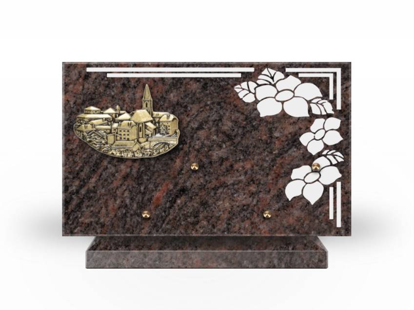 Granite Rectangle Ritual Plaque.