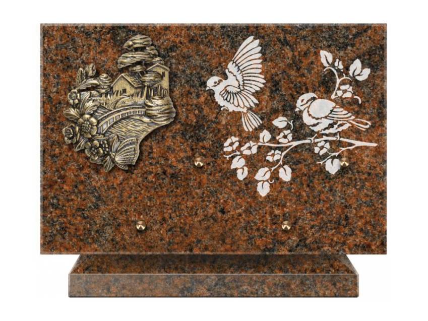 Granite Rectangle Ritual Plaque.