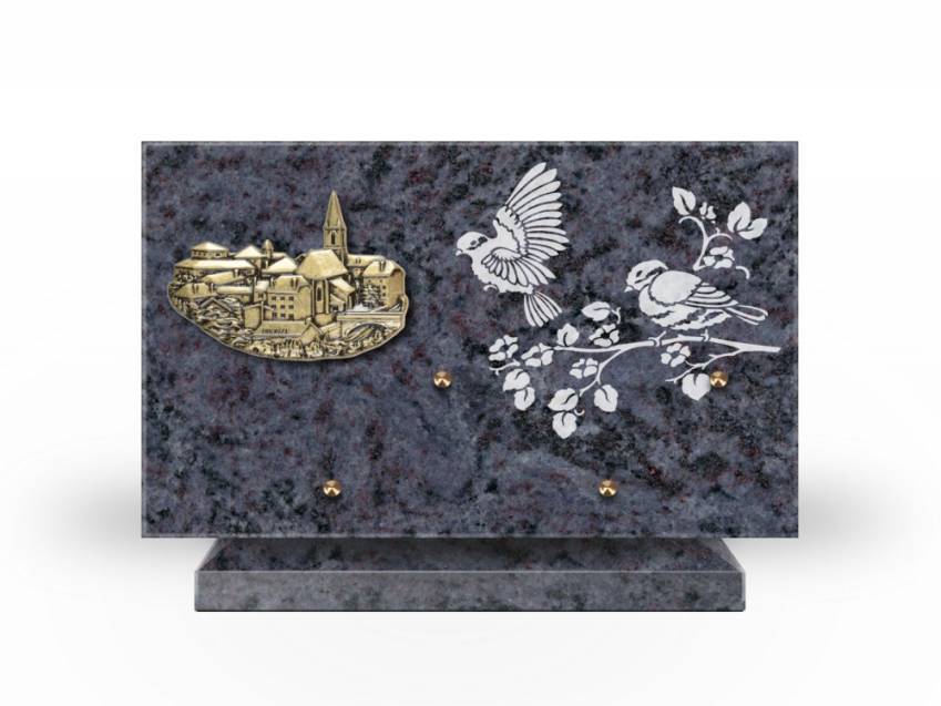 Granite Rectangle Ritual Plaque.