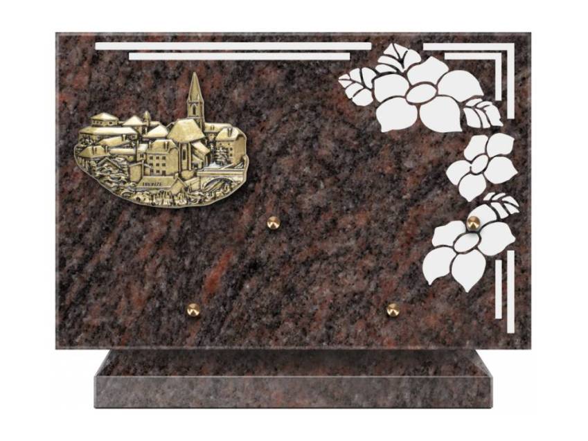 Plaque Granit Rectangle rituel