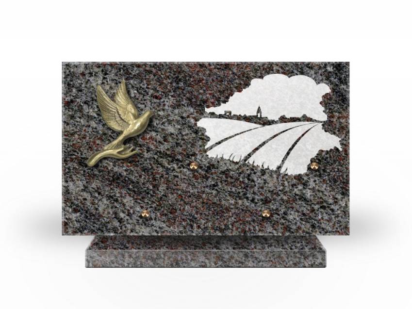 Plaque Granit Rectangle rituel