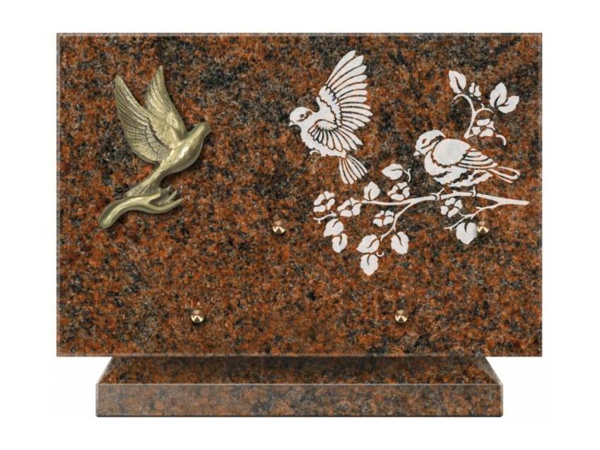 Granite Rectangle Ritual Plaque.