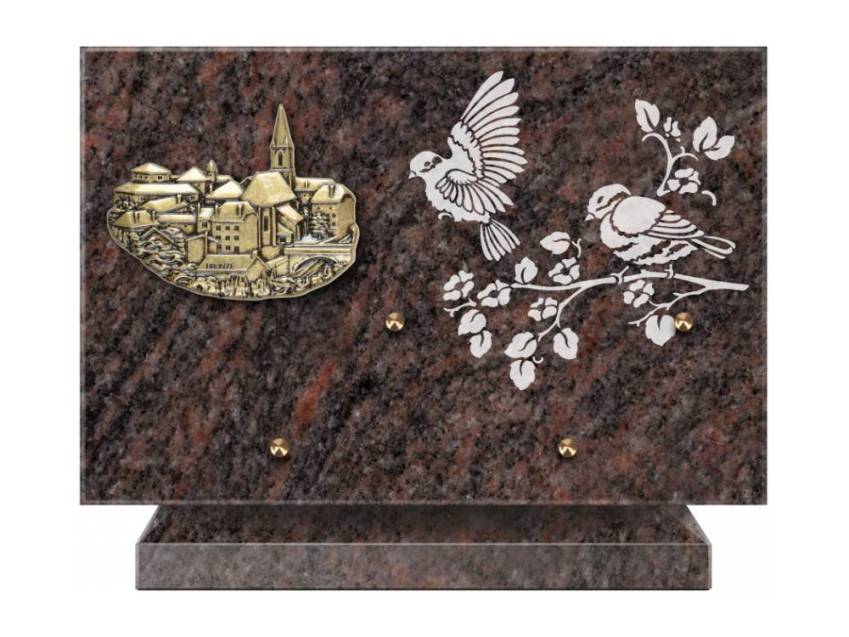 Plaque Granit Rectangle rituel