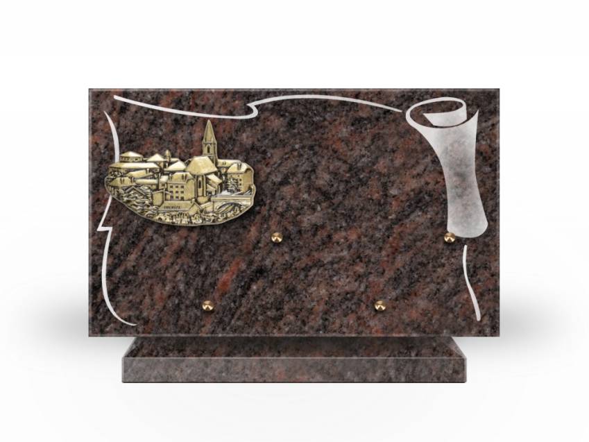 Plaque Granit Rectangle rituel