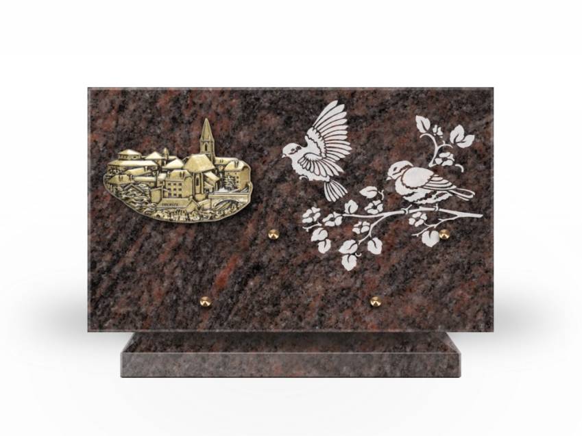 Granite Rectangle Ritual Plaque.