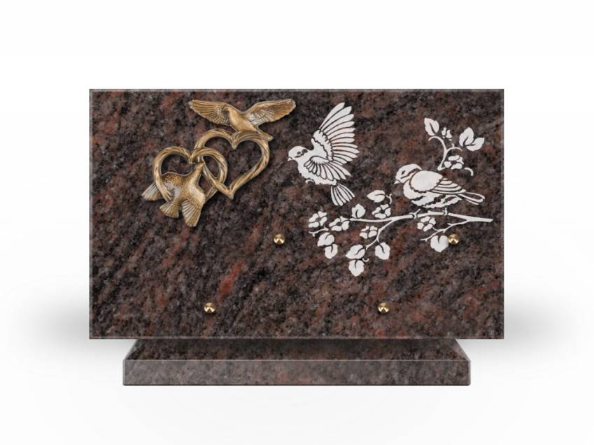 Plaque Granit Rectangle rituel