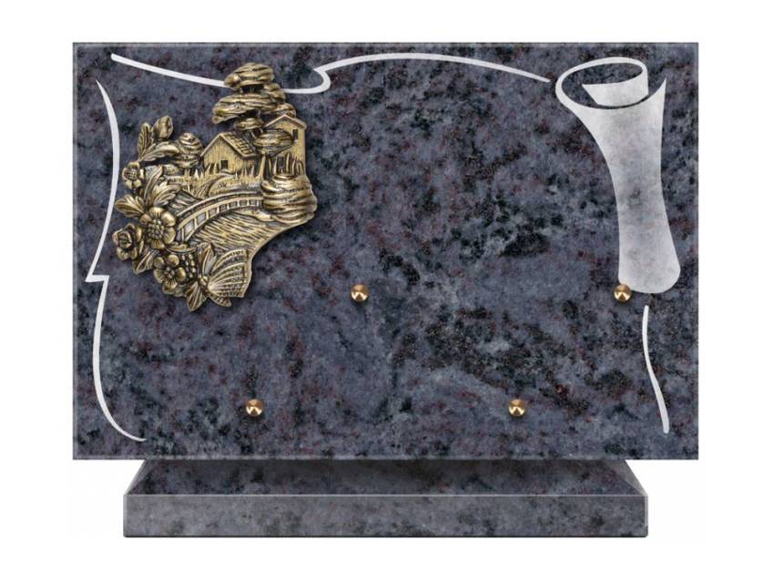 Granite Rectangle Ritual Plaque.