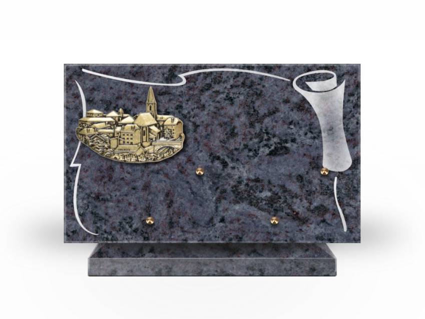 Granite Rectangle Ritual Plaque.