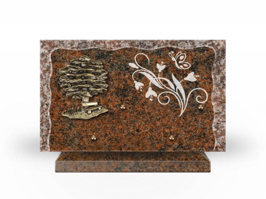 Granite Rectangle Collection Plaque.