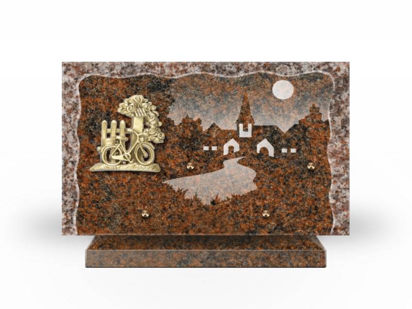 Plaque Granit Rectangle recueil