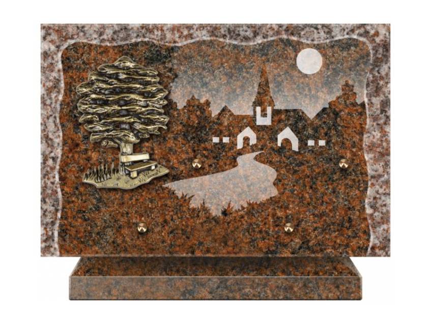 Granite Rectangle Collection Plaque.