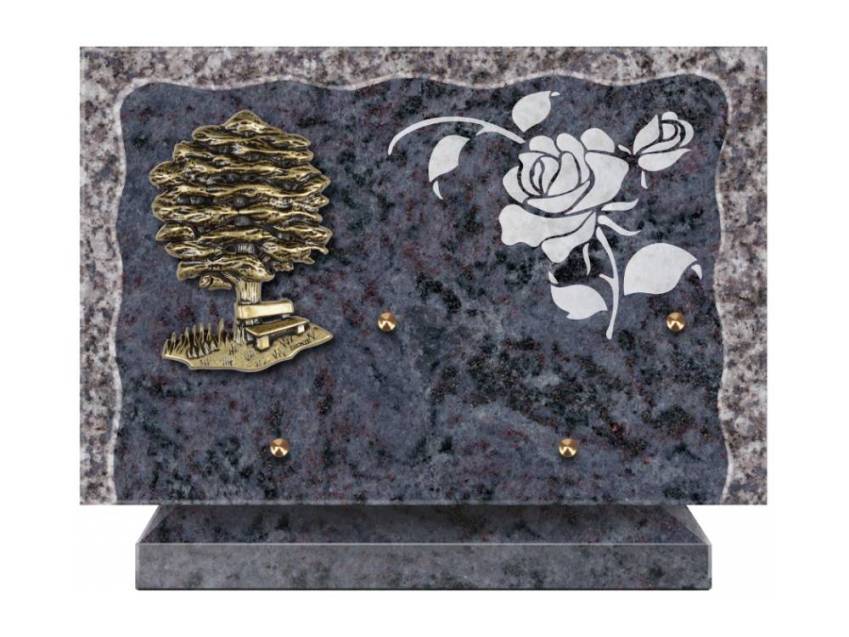 Granite Rectangle Collection Plaque.