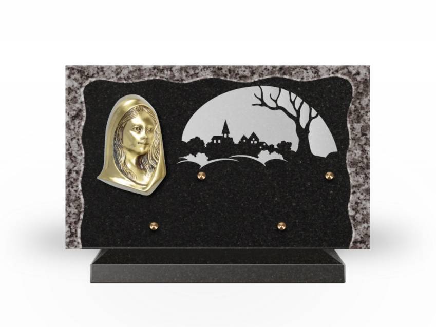 Plaque Granit Rectangle recueil