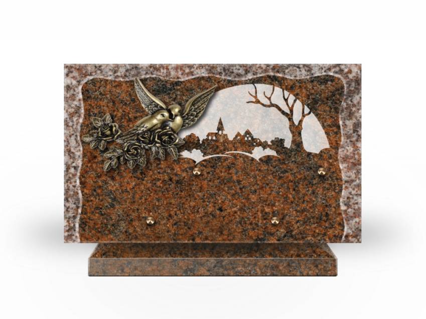 Granite Rectangle Collection Plaque.