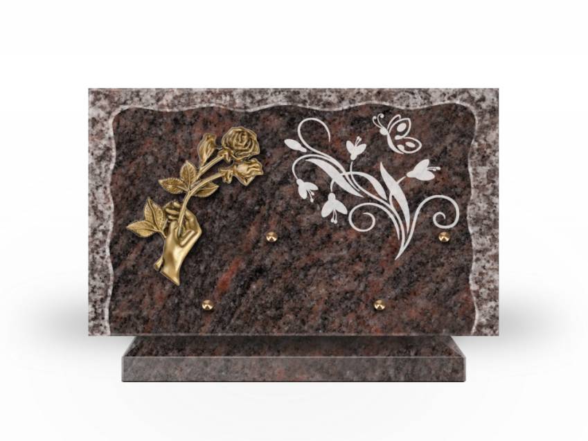 Granite Rectangle Collection Plaque.