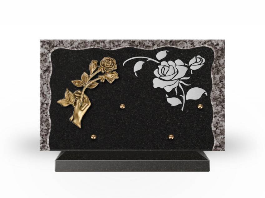 Granite Rectangle Collection Plaque.