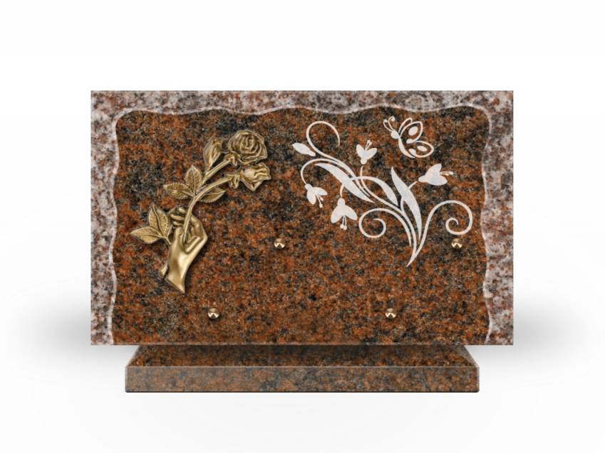 Granite Rectangle Collection Plaque.