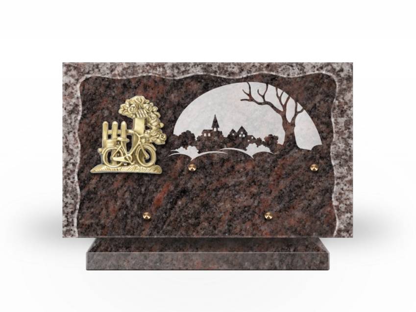 Plaque Granit Rectangle recueil