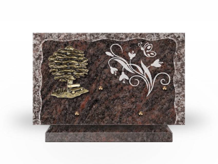 Plaque Granit Rectangle recueil