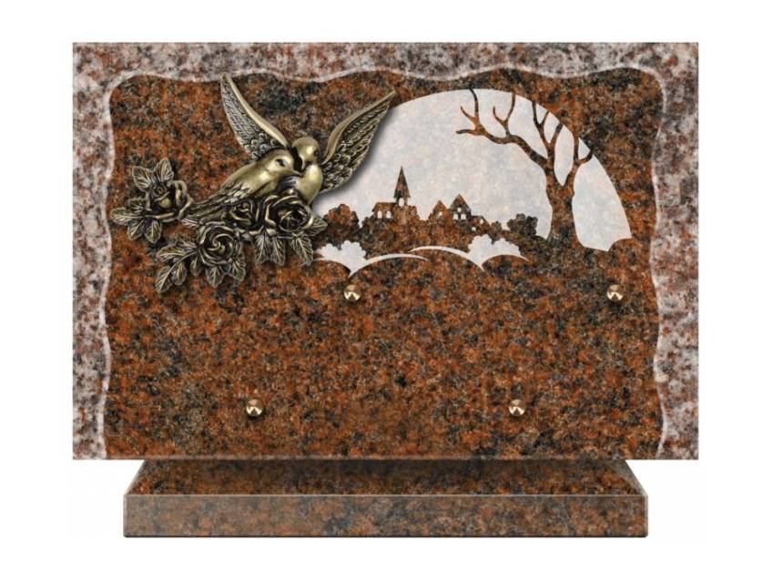 Granite Rectangle Collection Plaque.