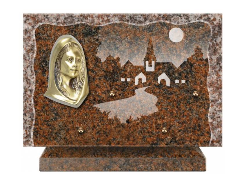 Plaque Granit Rectangle recueil